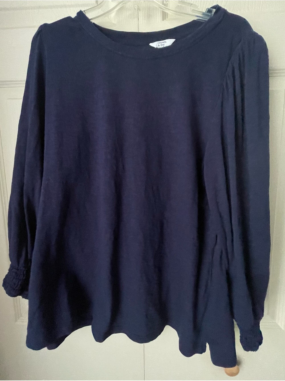 Crown & Ivy top, navy